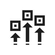 Logistics icon on a white background - Single Series N3