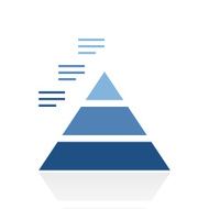 Pyramid icon on a white background - Royal Series N4