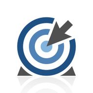 Target icon on a white background - Royal Series N4