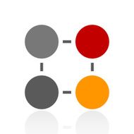 Flowchart icon on a white background - Pro Series N3