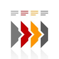 Flowchart icon on a white background - Pro Series N4