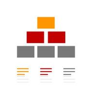 Pyramid icon on a white background - Pro Series N5
