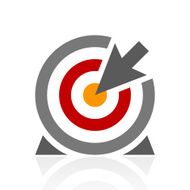 Target icon on a white background - Pro Series N4