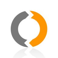 Chevron Chart icon on a white background - Pro Series N6