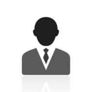 Businessman icon on a white background - Prime Series N4
