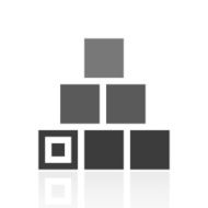 Logistics icon on a white background - Prime Series N2