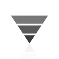 Pyramid icon on a white background - Prime Series N5