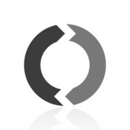 Chevron Chart icon on a white background - Prime Series N6