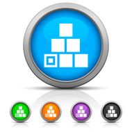 Logistics icon on round buttons - Gloss Series N2