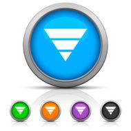Pyramid icon on round buttons - Gloss Series N5