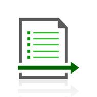 Document icon on a white background - Fresh Series N3
