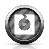 Chevron Chart icon on a round button - Elite Series N3