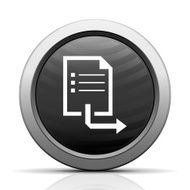 Document icon on a round button - Elect Series