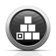 Logistics icon on a round button - Elect Series N2