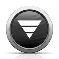 Pyramid icon on a round button - Elect Series N5