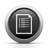 Document icon on a round button - Elect Series N2