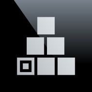 Logistics icon on a black background - Core Series N2