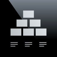 Pyramid icon on a black background - Core Series N6