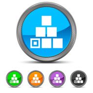 Logistics icon on circle buttons - Circled Series N2