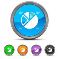Pie Chart icon on circle buttons - Circled Series N2