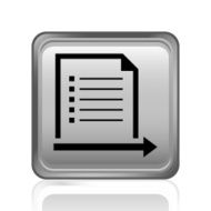 Document icon on a square button - Steel Series N5