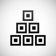 Logistics icon on a white background - Shade Series N6