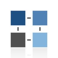 Flowchart icon on a white background - Royal Series N8