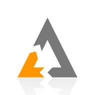 Chevron Chart icon on a white background - Pro Series N7