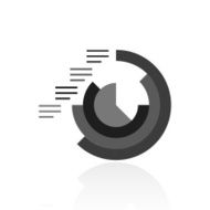 Coxcomb Chart icon on a white background - Prime Series N3