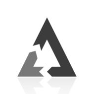 Chevron Chart icon on a white background - Prime Series N7