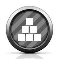 Logistics icon on a round button - Elite Series N4