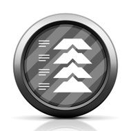 Flowchart icon on a round button - Elite Series N7