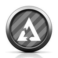 Chevron Chart icon on a round button - Elite Series N7