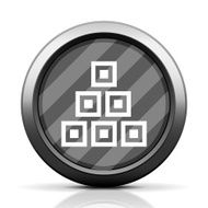 Logistics icon on a round button - Elite Series N6