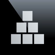 Logistics icon on a black background - Core Series N4