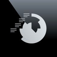 Coxcomb Chart icon on a black background - Core Series N3