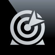 Target icon on a black background - Core Series N5