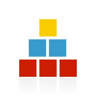 Logistics icon on a white background - Color Series N4