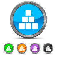 Logistics icon on circle buttons - Circled Series N3