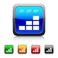 Bar Graph icon on color buttons - Style Series N17