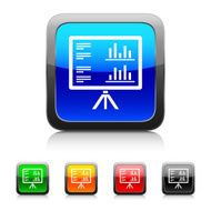 Projection Screen icon on color buttons - Style Series N4