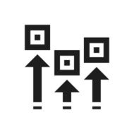 Logistics icon on a white background - Single Series N8