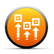 Logistics icon on a round button - Simple Series N8