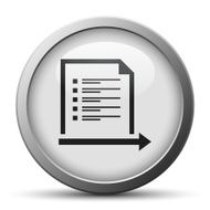 Document icon on a silver button - Silver Series N6