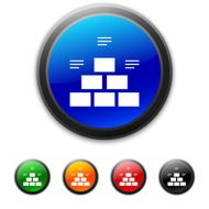 Pyramid icon on round buttons - Shined Series N9
