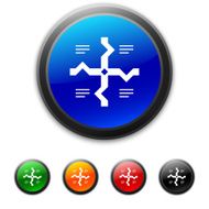 Flowchart icon on round buttons - Shined Series N9