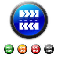 Flowchart icon on round buttons - Shined Series N10