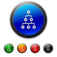 Organization Chart icon on round buttons - Shined Series N4