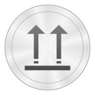 Logistics icon on a round button - Sharp Series N7