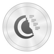 Coxcomb Chart icon on a round button - Sharp Series N4